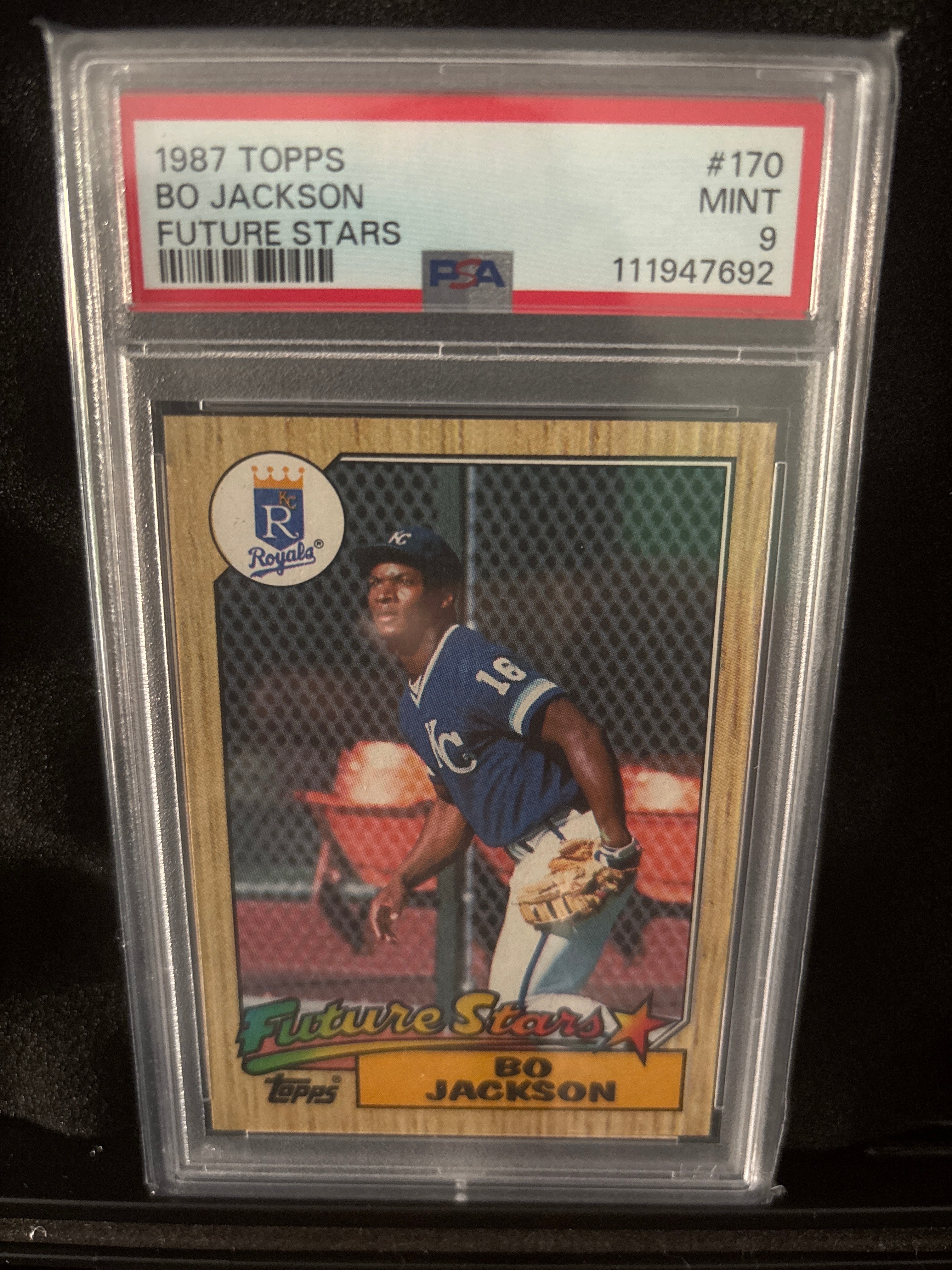 1987 Topps Bo Jackson Future Stars #170