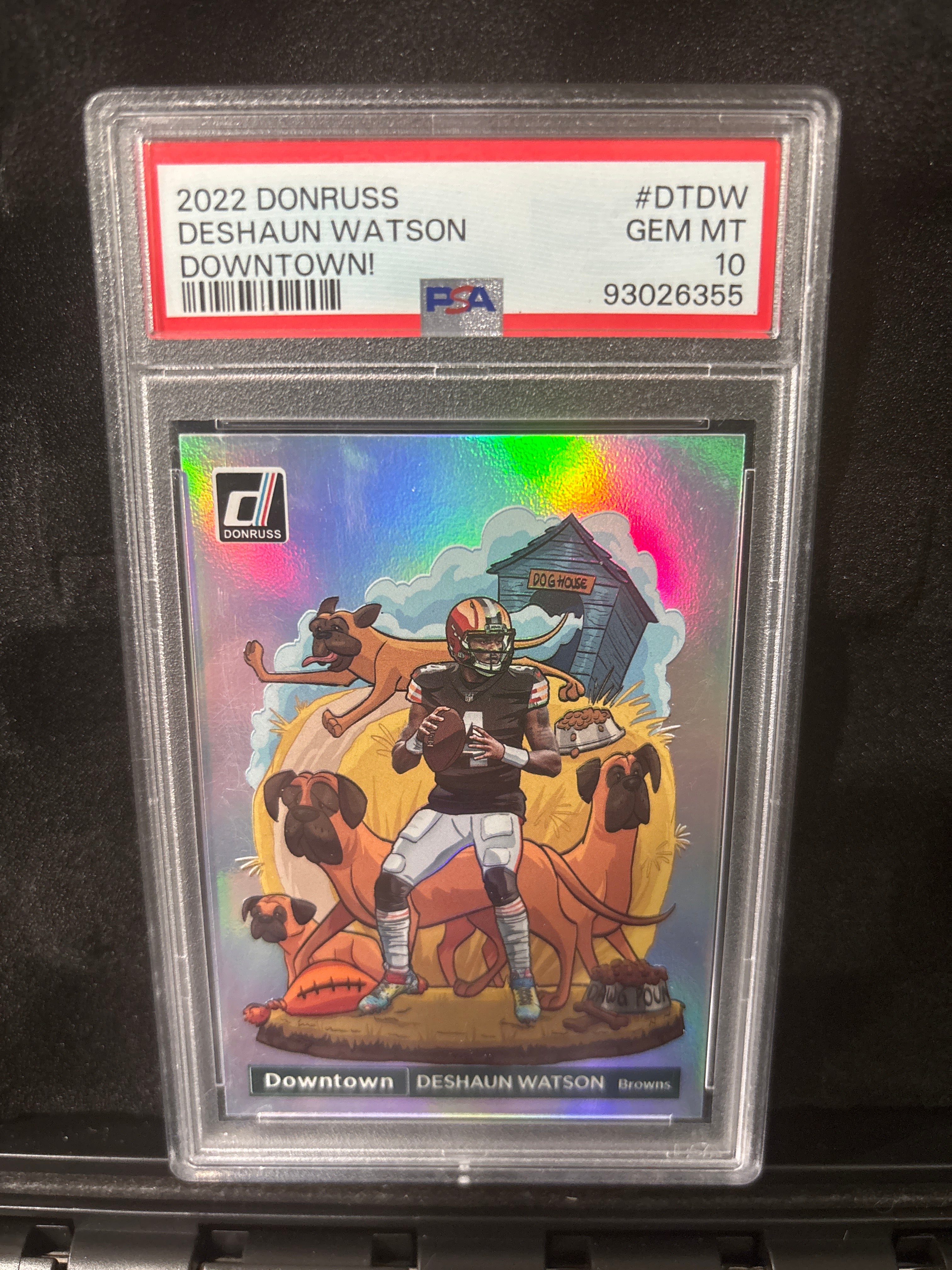 2022 Donruss Deshaun Watson Downtown! #DTDW POP 62