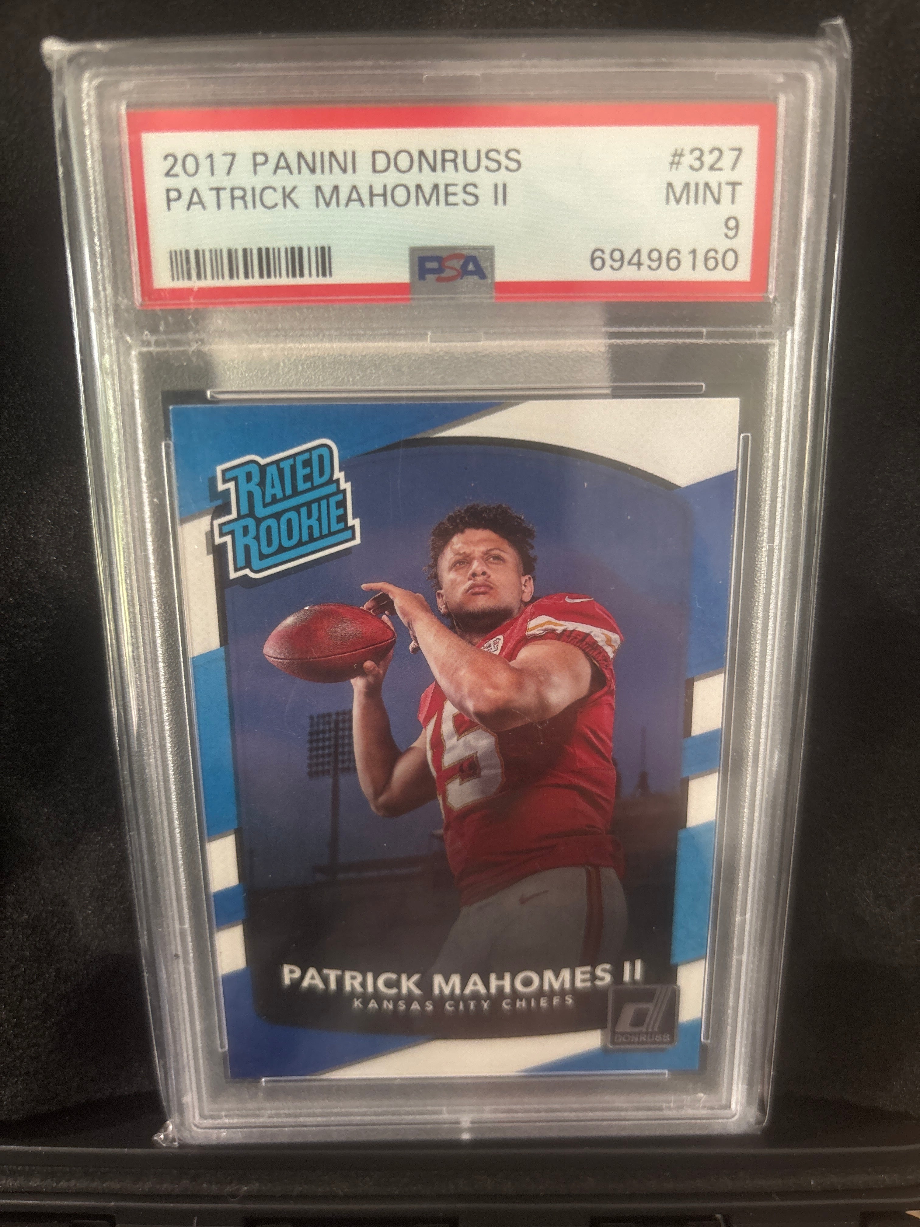 2017 Panini Donruss Patrick Mahomes II #327