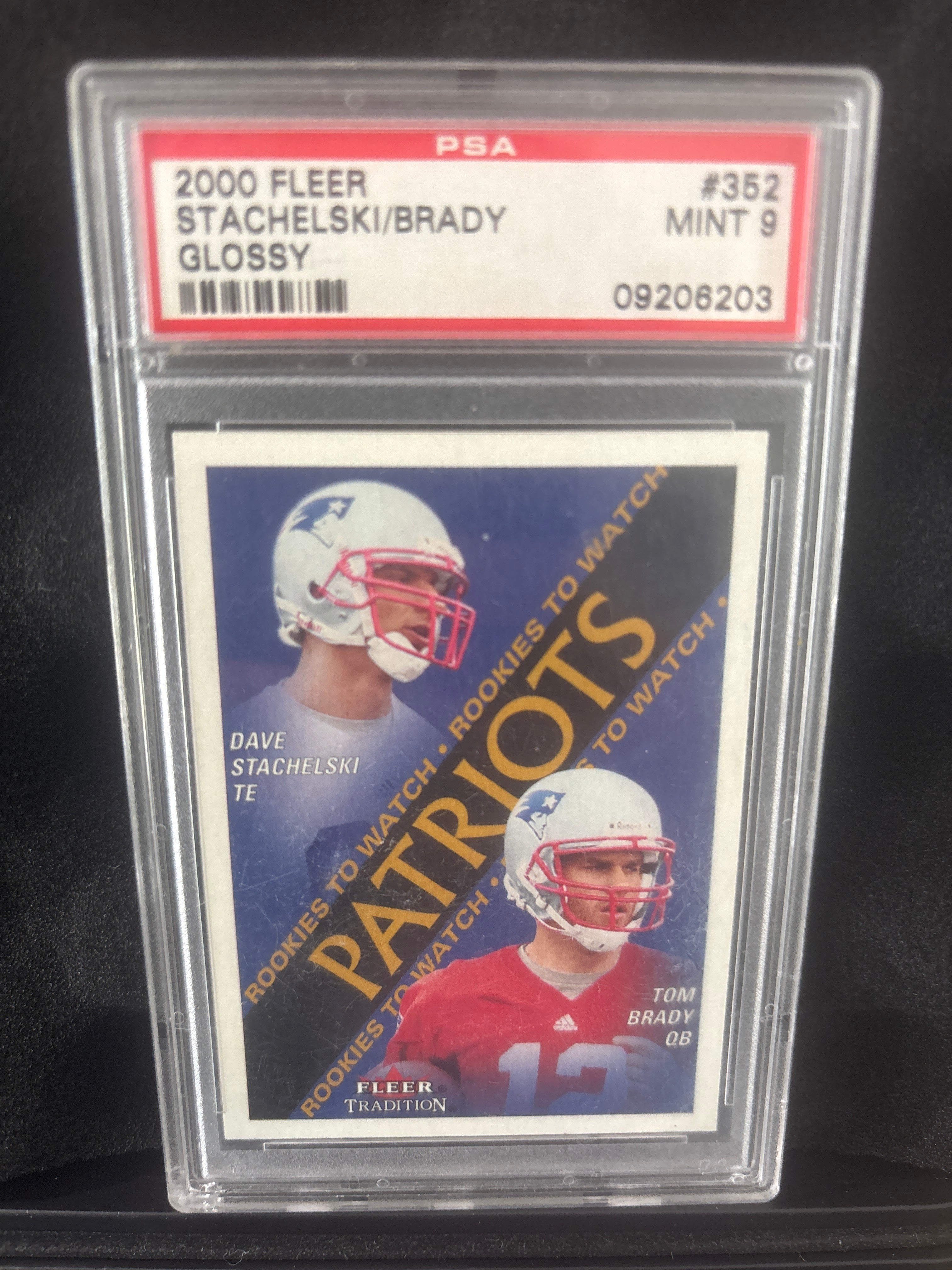 2000 FLEER Stachelski/Brady GLOSSY #352