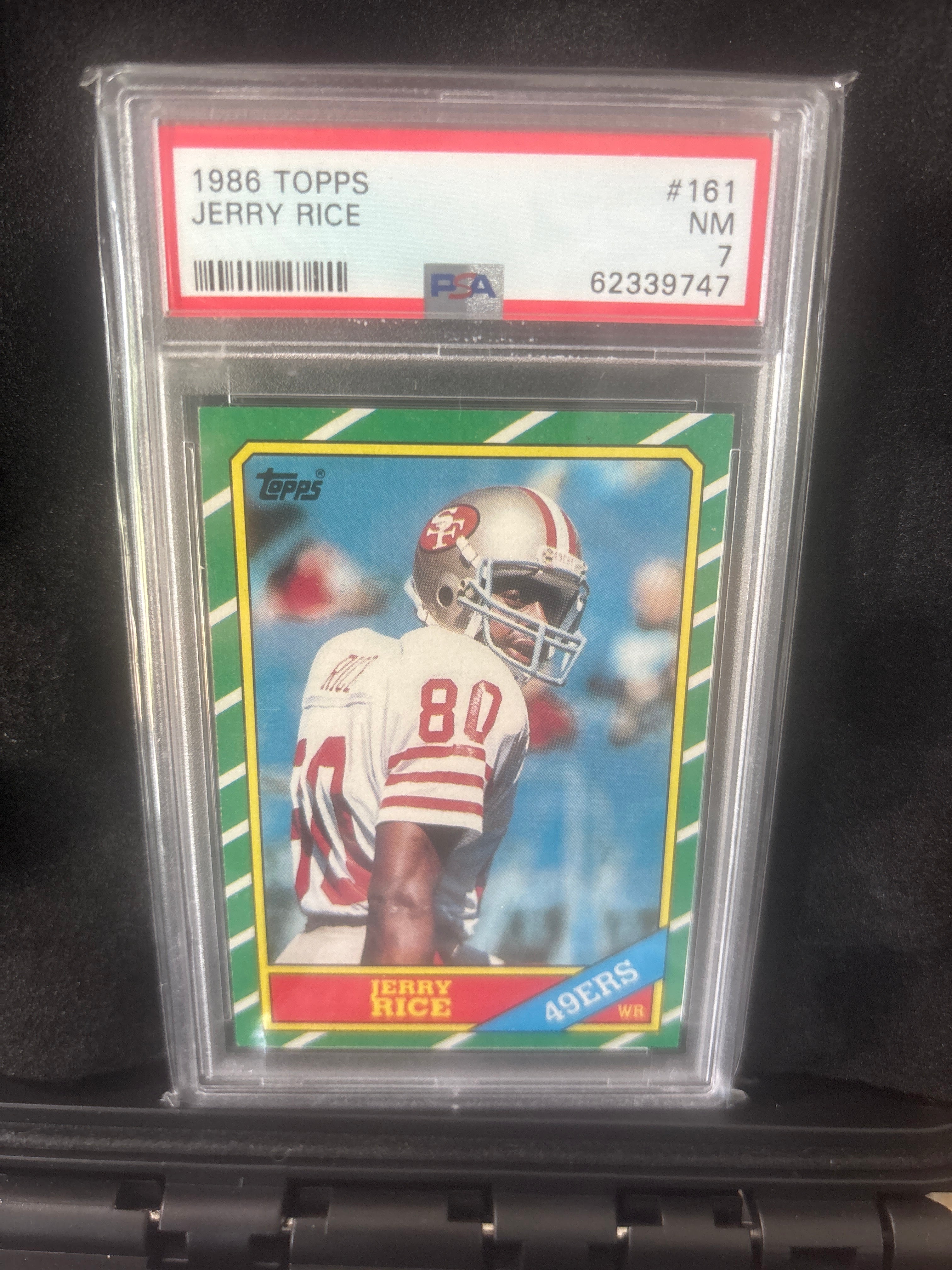 1986 Topps Jerry Rice #161