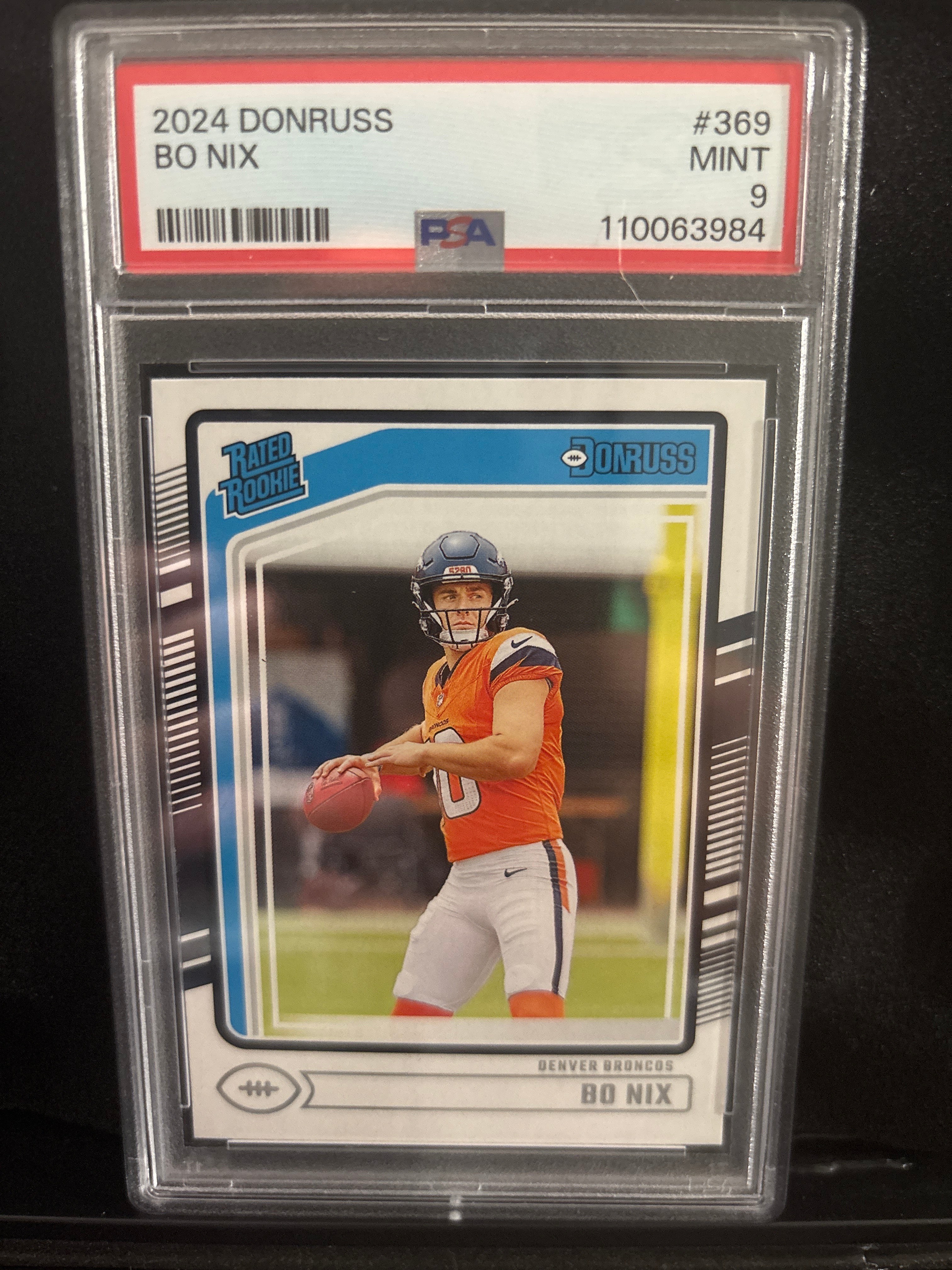2024 Donruss Bo Nix #369