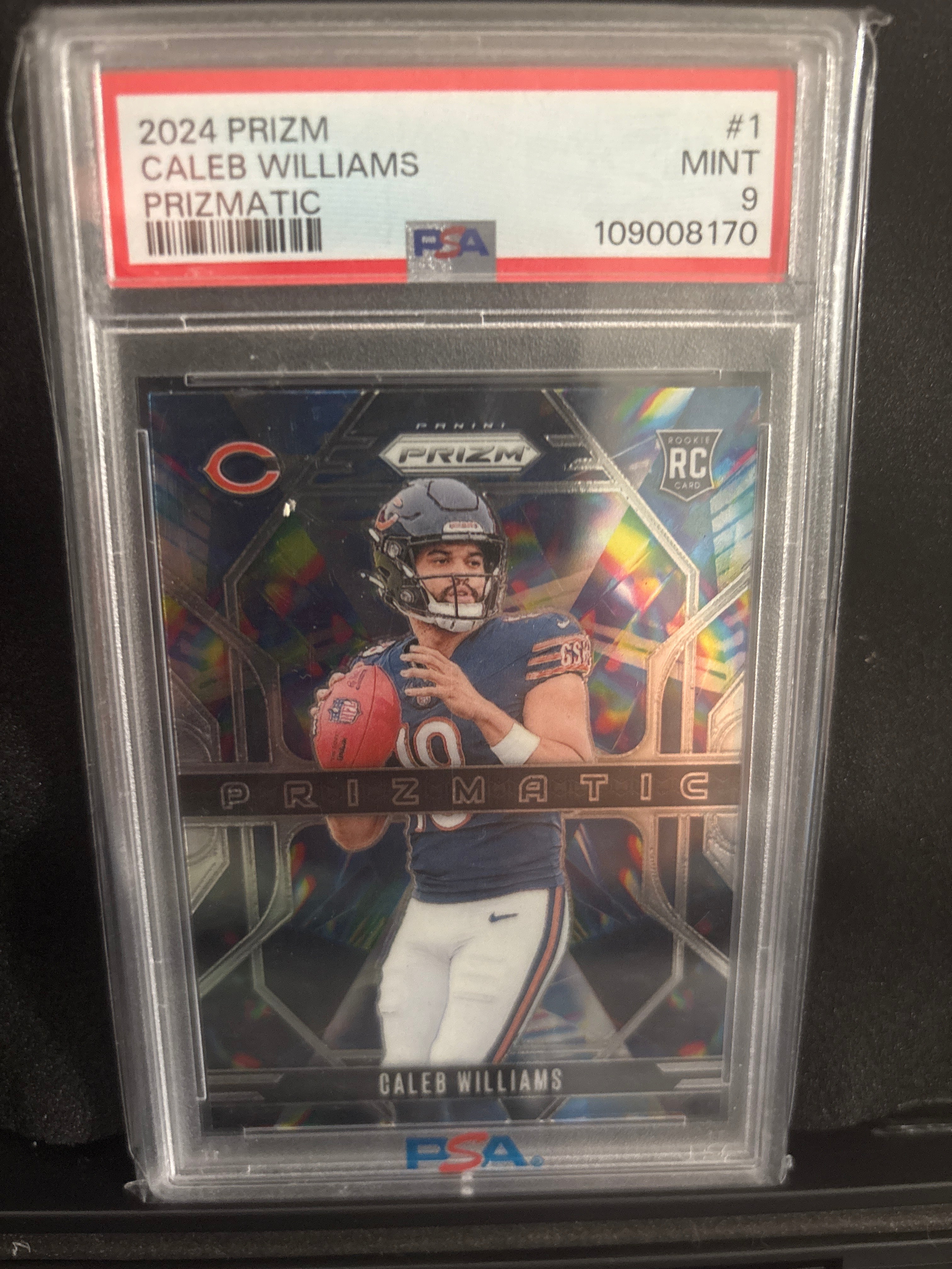 2024 Prizm Caleb Williams PRIZMATIC #1