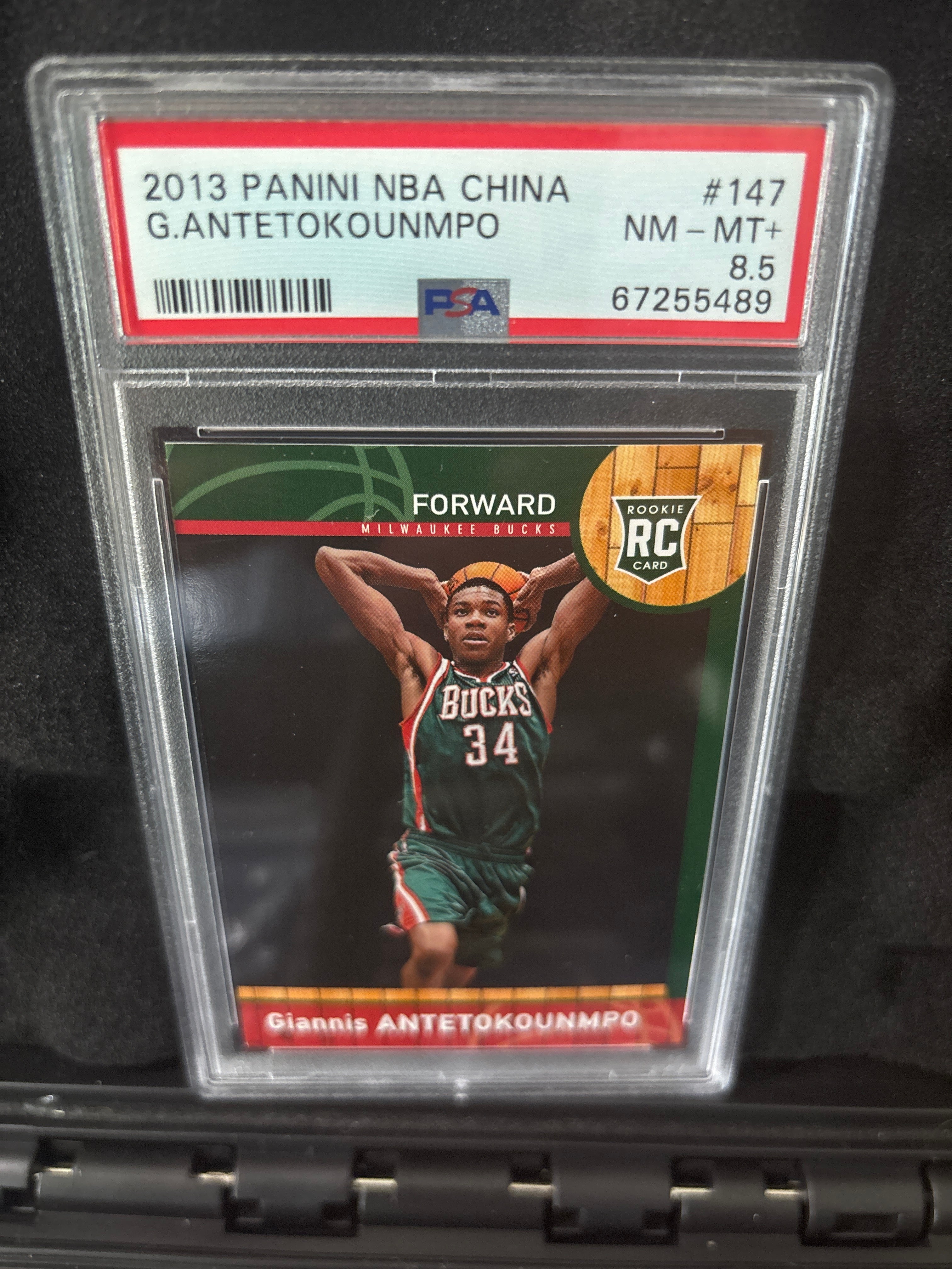 2013 Panini NBA CHINA Giannis Antetokounmpo #147 POP 113