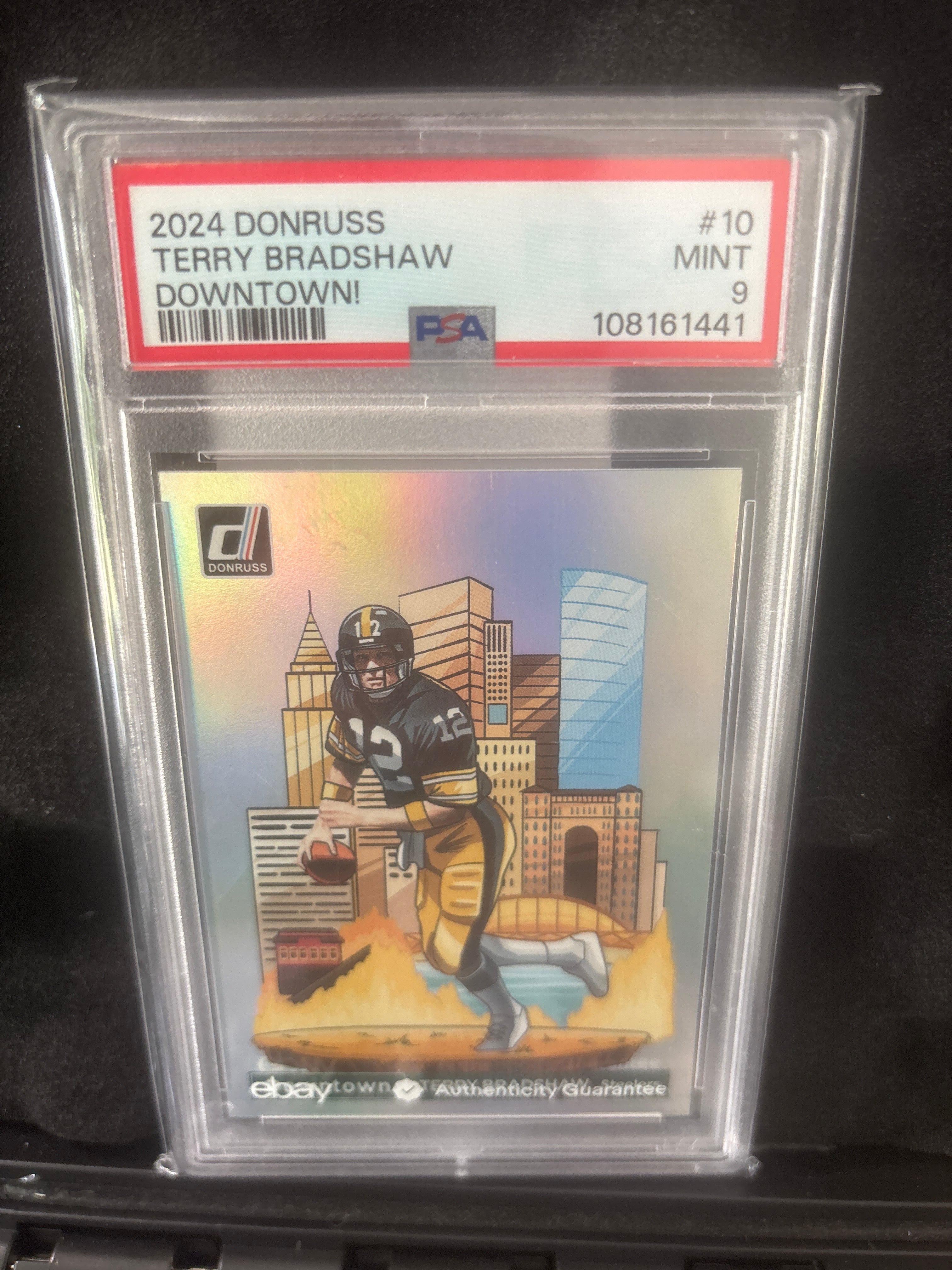 2024 Donruss Terry Bradshaw DOWNTOWN! #10