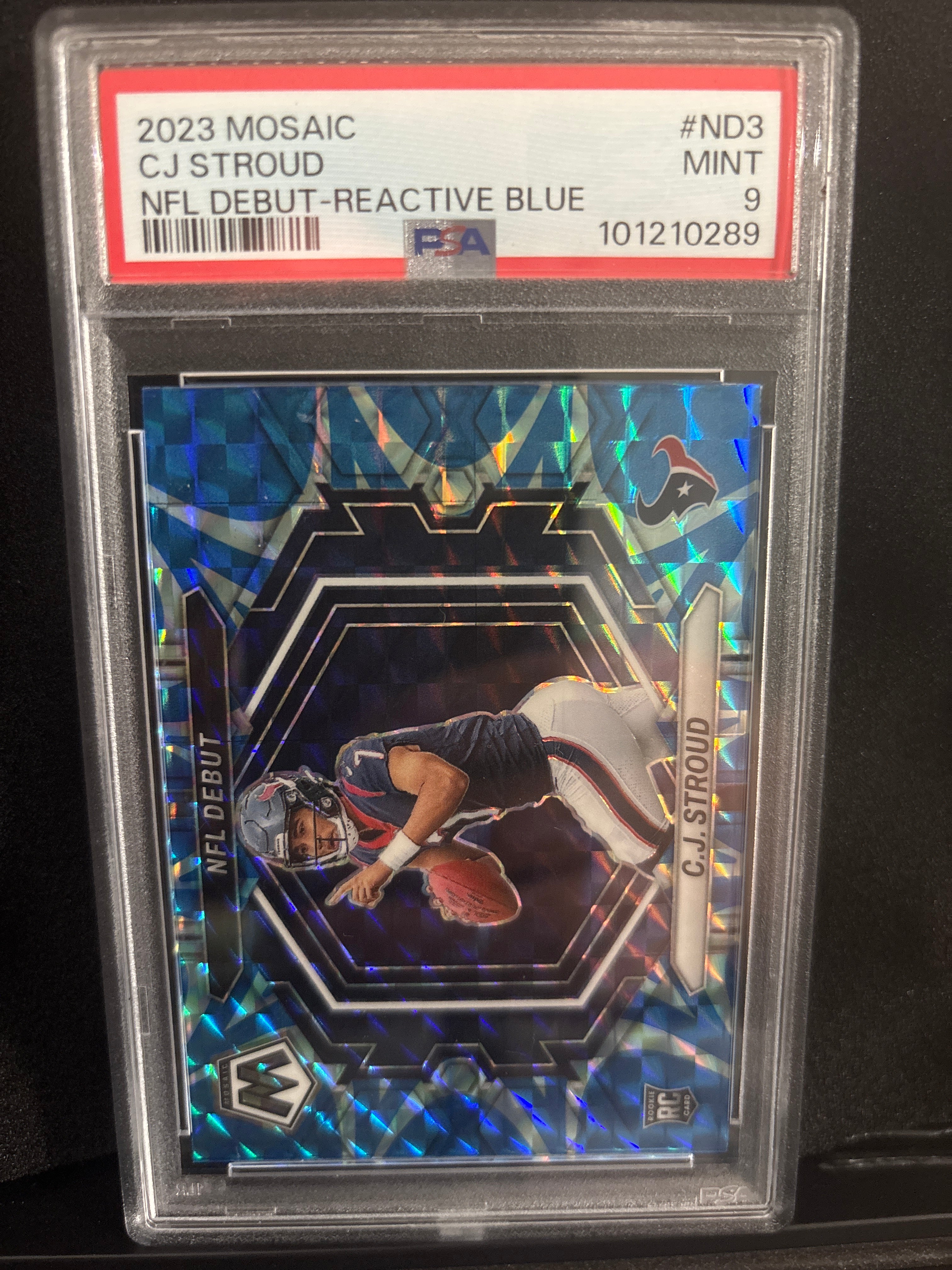 2023 Mosaic CJ Stroud NFL Debut - Reactive Blue #ND3