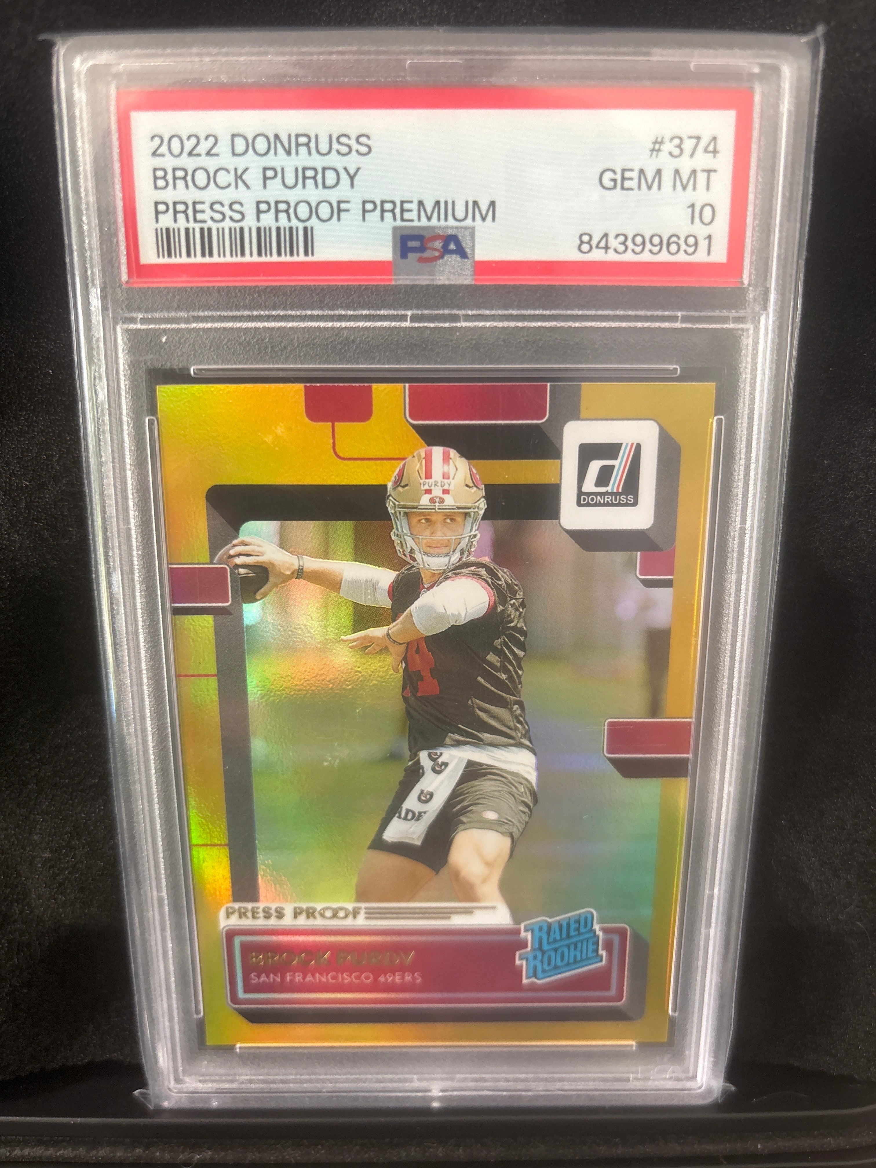 2022 Donruss Brock Purdue Press Proof Premium #374