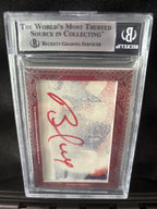 2012 Leaf Exacutive Collection Masterpiece Wayne Gretzky / Brett Hull Legendary NHL GOAL SCORERS 1 of 1 Dual Auto