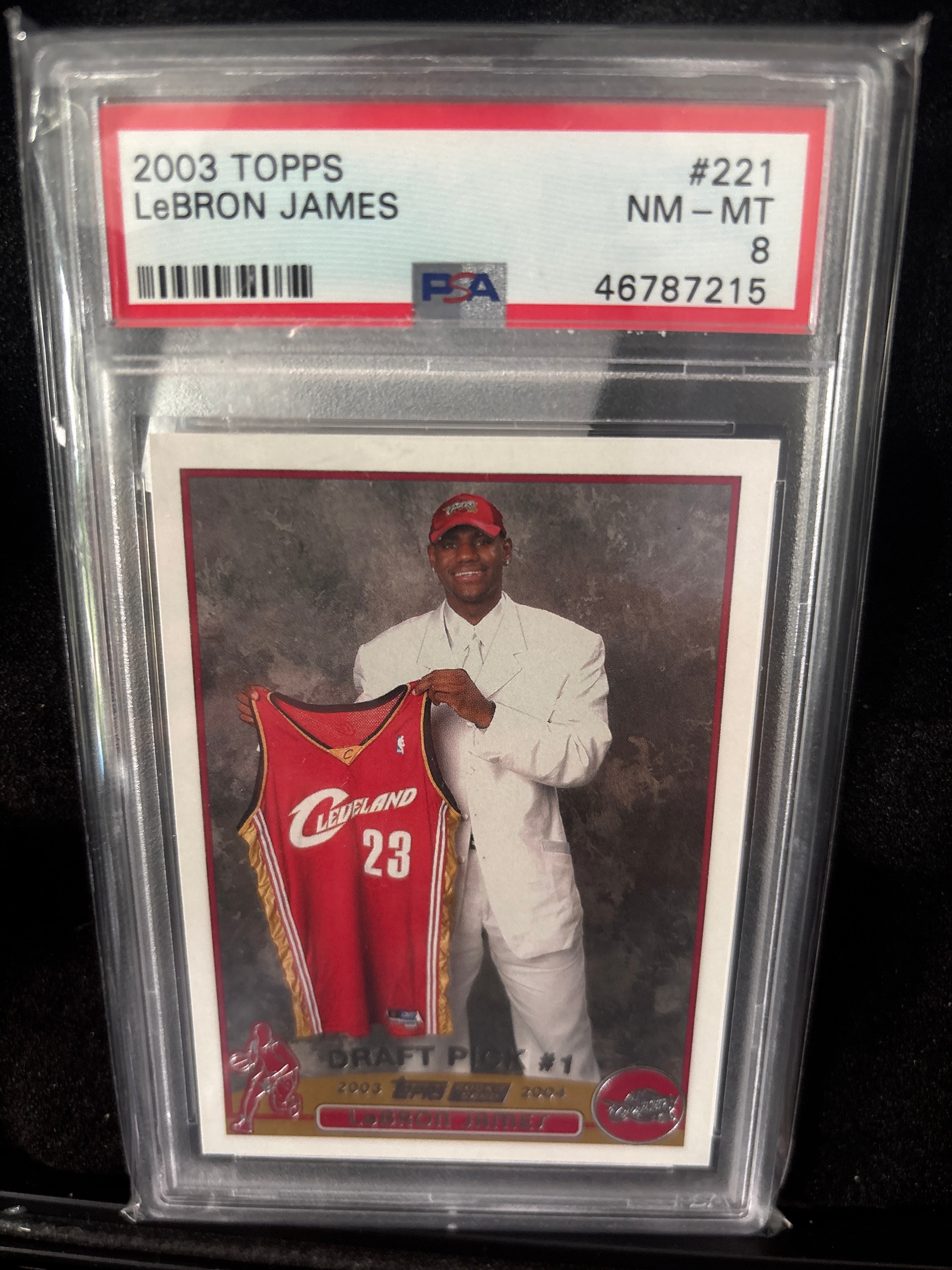 2003 Topps LeBron James #221