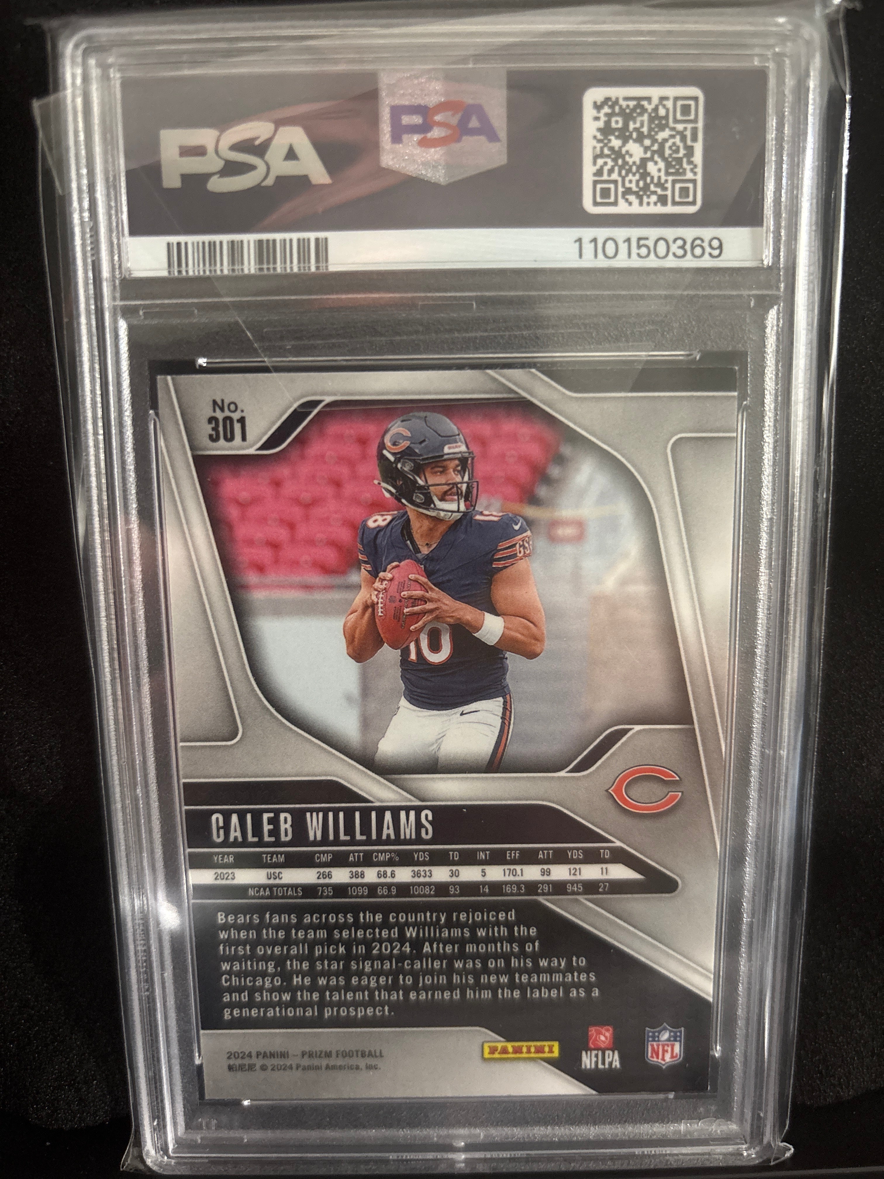 2024 Prizm Caleb Williams #301