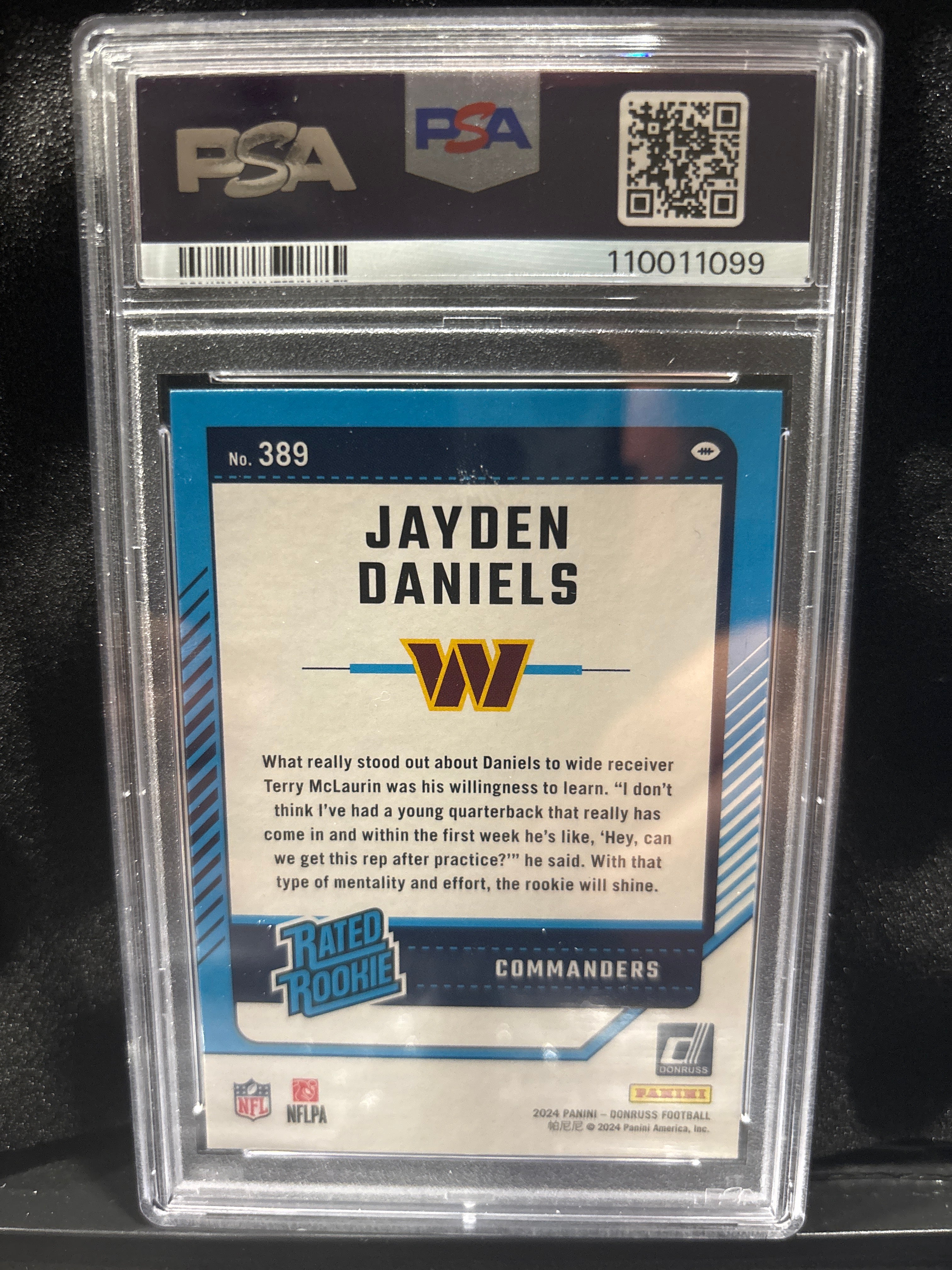 2024 Donruss Jayden Daniels #389