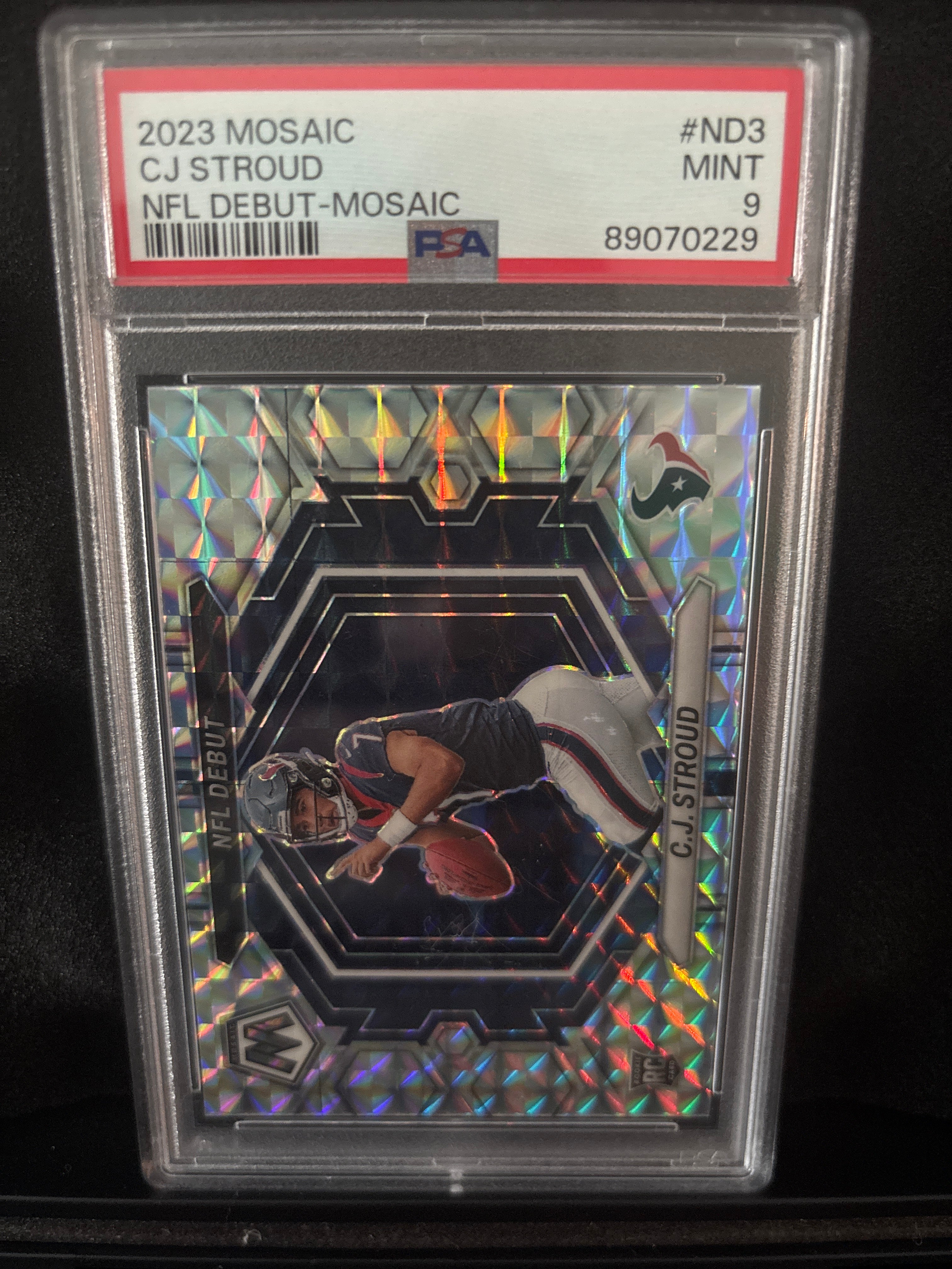 2023 Mosaic CJ Stroud NFL DEBUT-MOSAIC #ND3