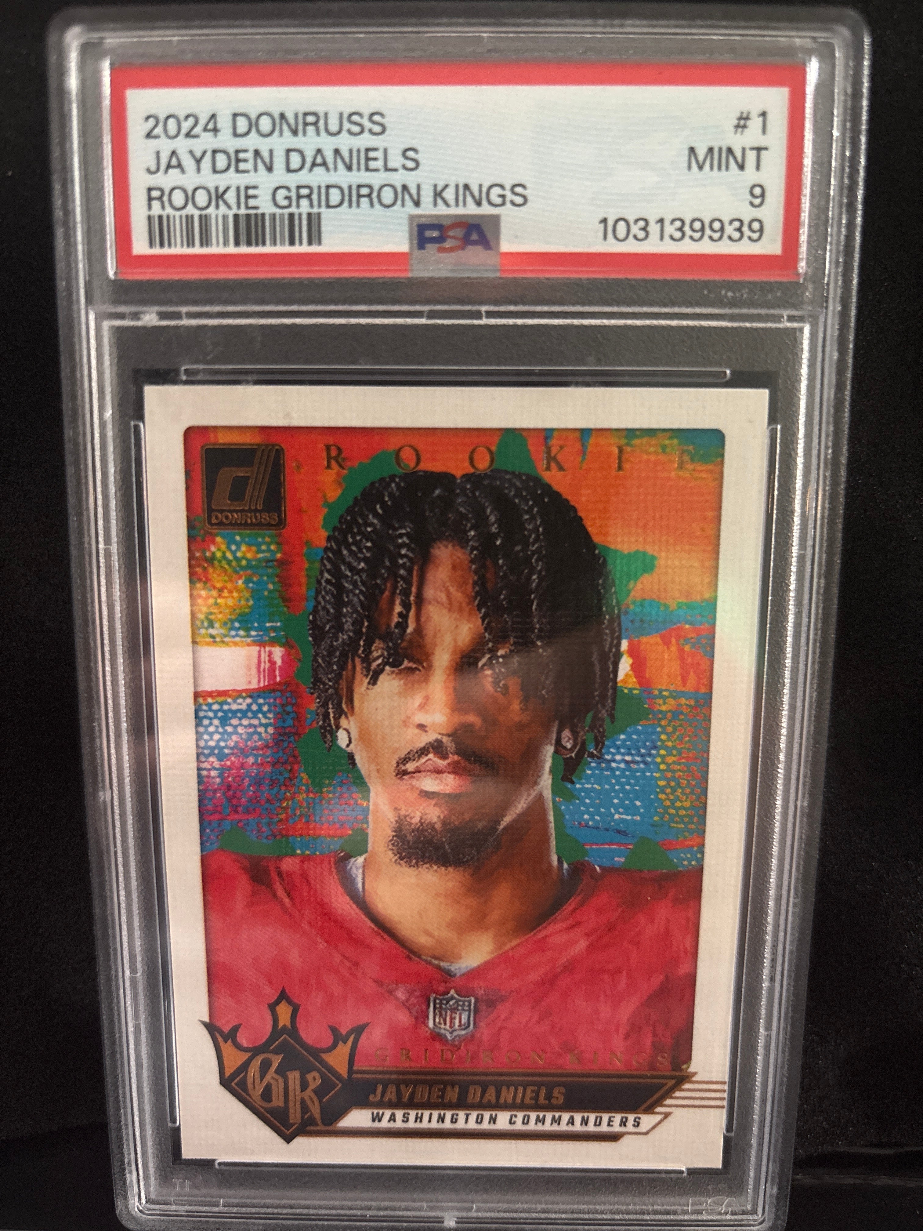 2024 Donruss Jayden Daniels Rookie Gridiron Kings #1