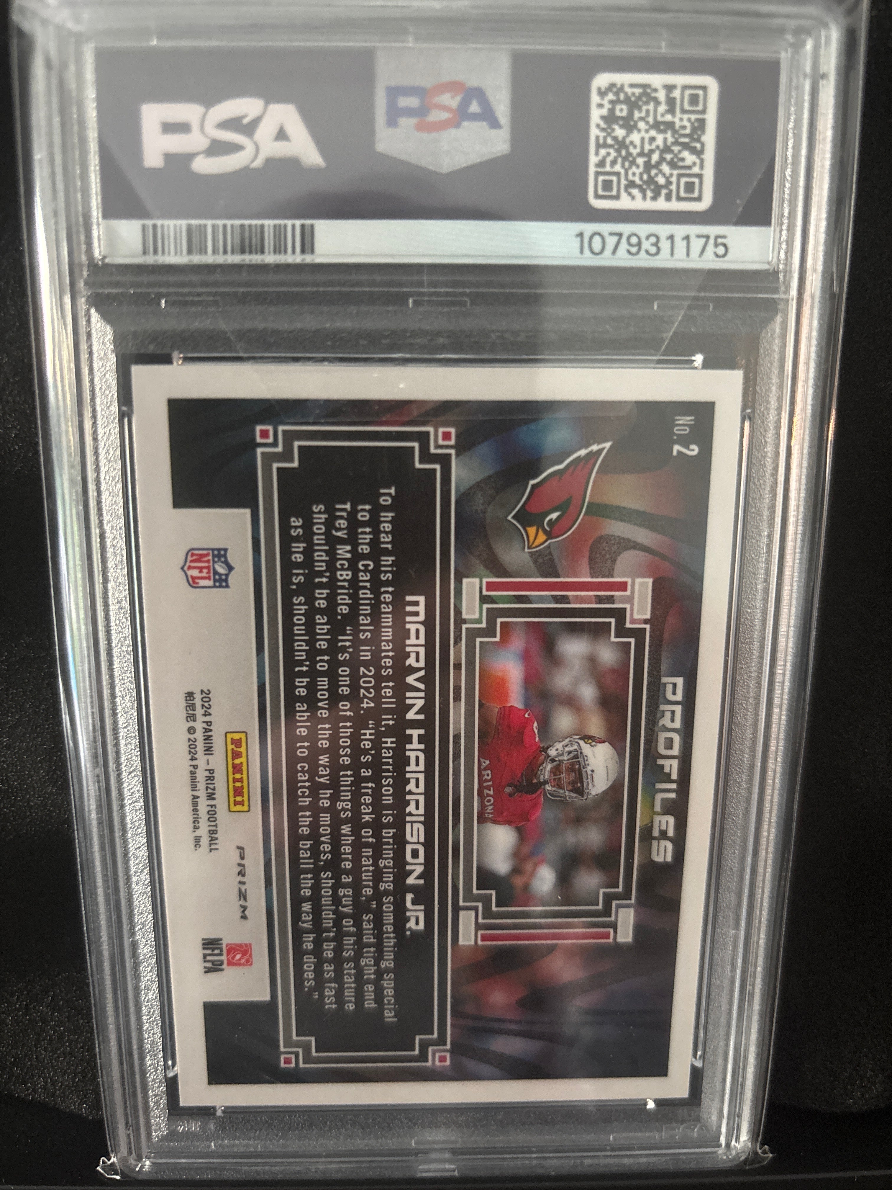 2024 Prizm Marvin Harrison Jr PROFILES #2