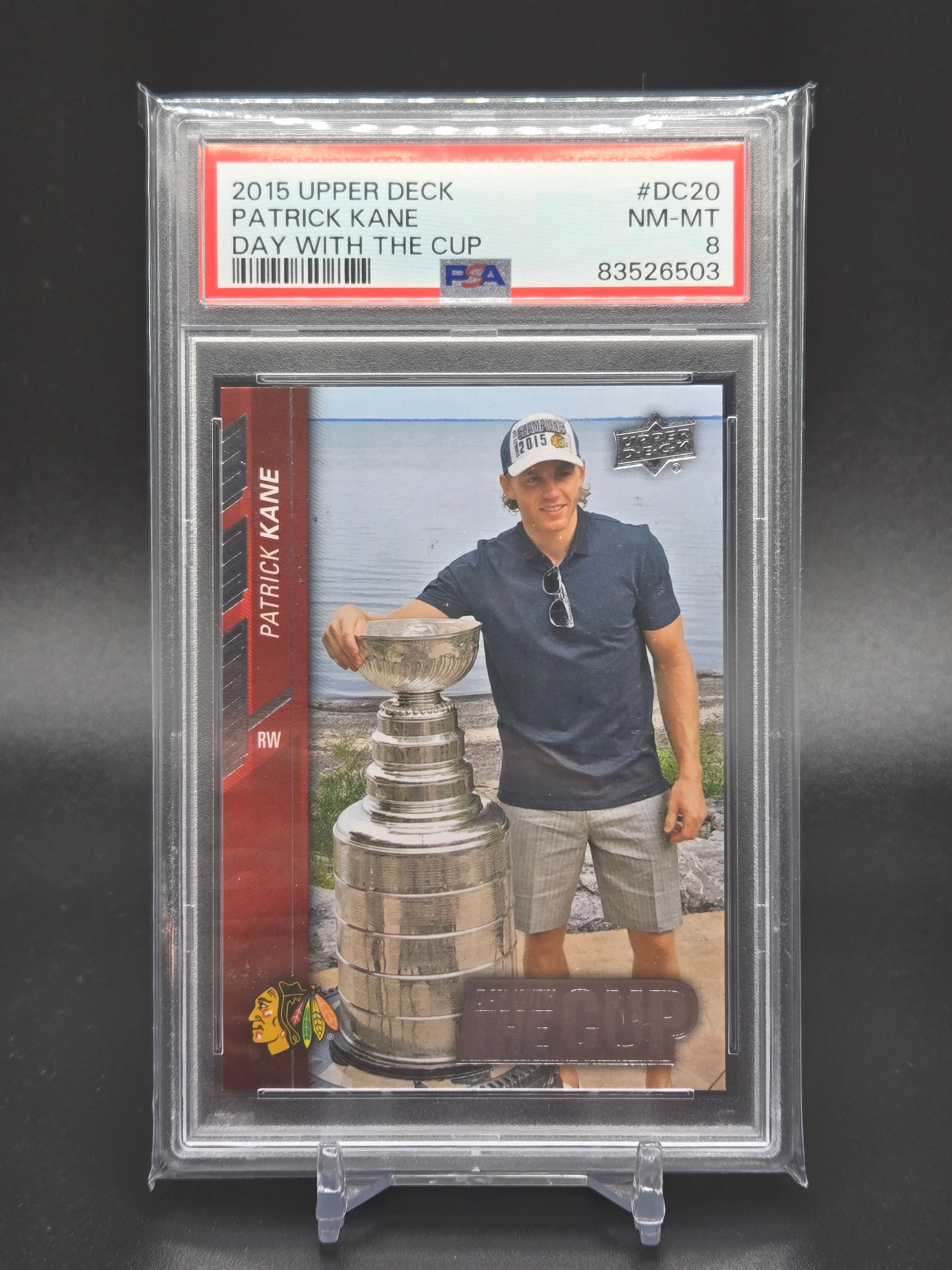 2015 Upper Deck Patrick Kane Day With The Cup #DC20
