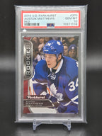 2016 Upper Deck Parkhurst Austin Matthews Red RC