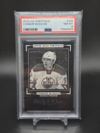 2015 Upper Deck Portfolio Connor McDavid Black & White #340